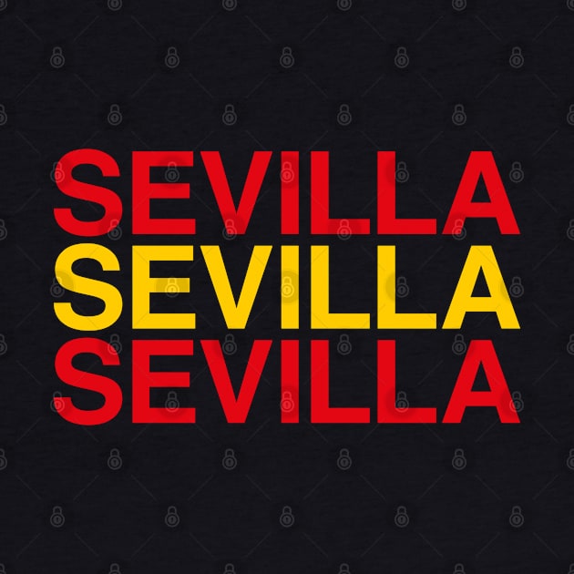 SEVILLA Spanish Flag by eyesblau